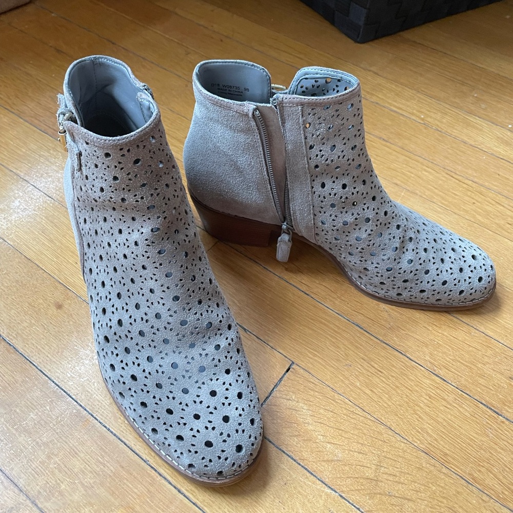 Taupe Cole Haan Booties. Size 9 US.